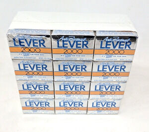 LEVER 2000 Brand New Sealed Pack of 36 Anti-Bacterial Travel Bar Soap 1 oz lot